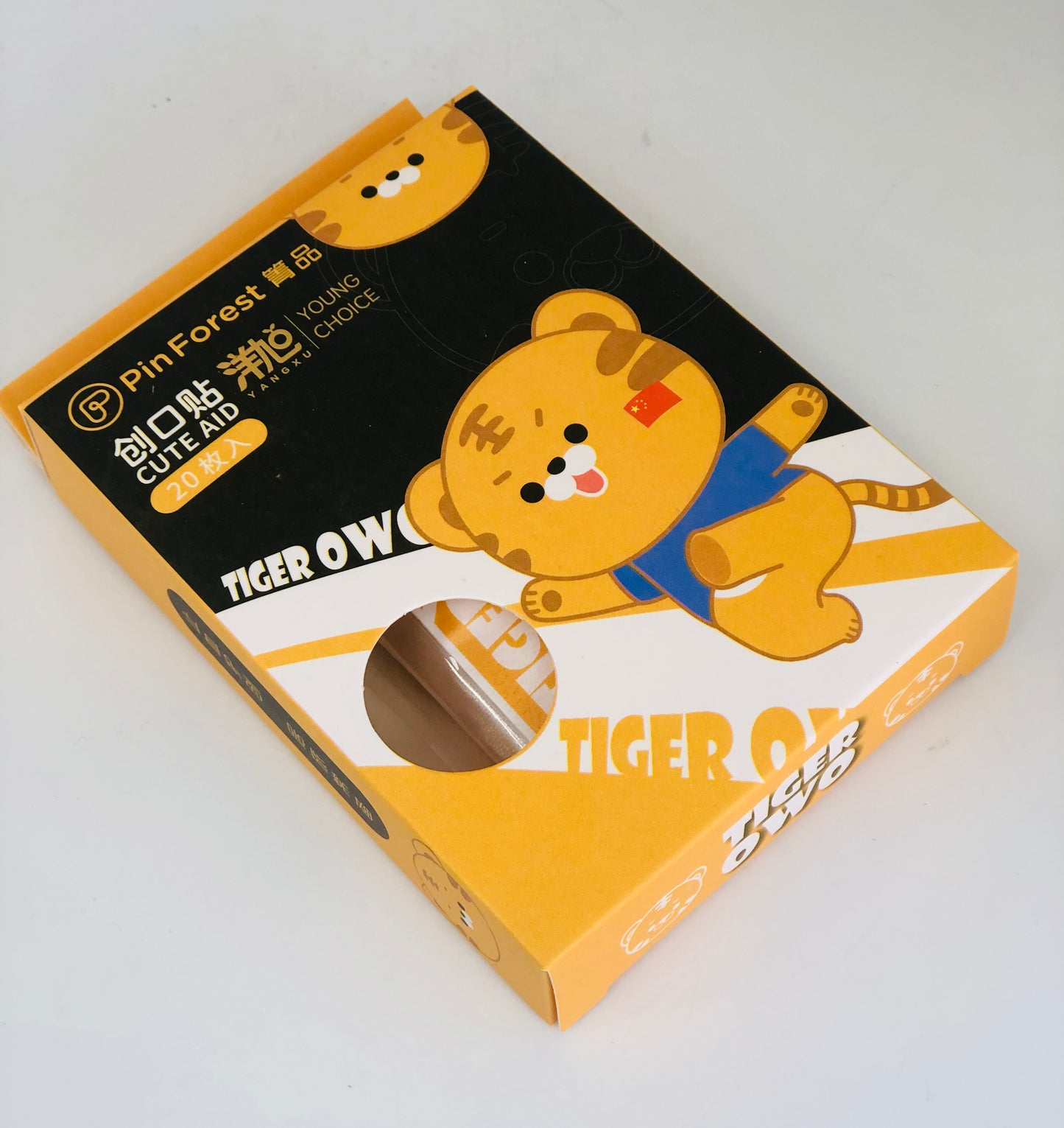 Tiger wound adhesive, 20 pieces