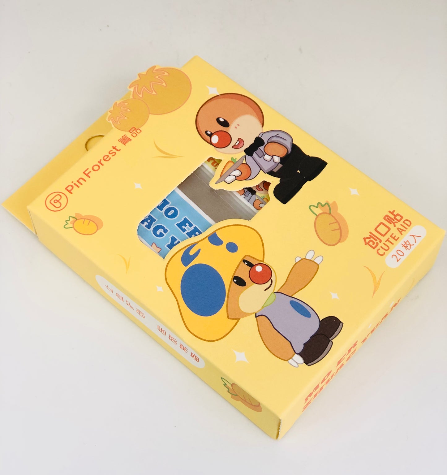 Wound plaster, cartoon drawings, number 20