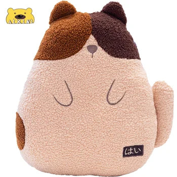 Doll and wool pillow