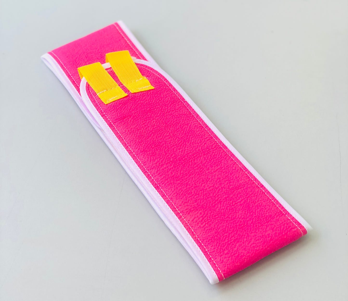 Bath loofah with long handle