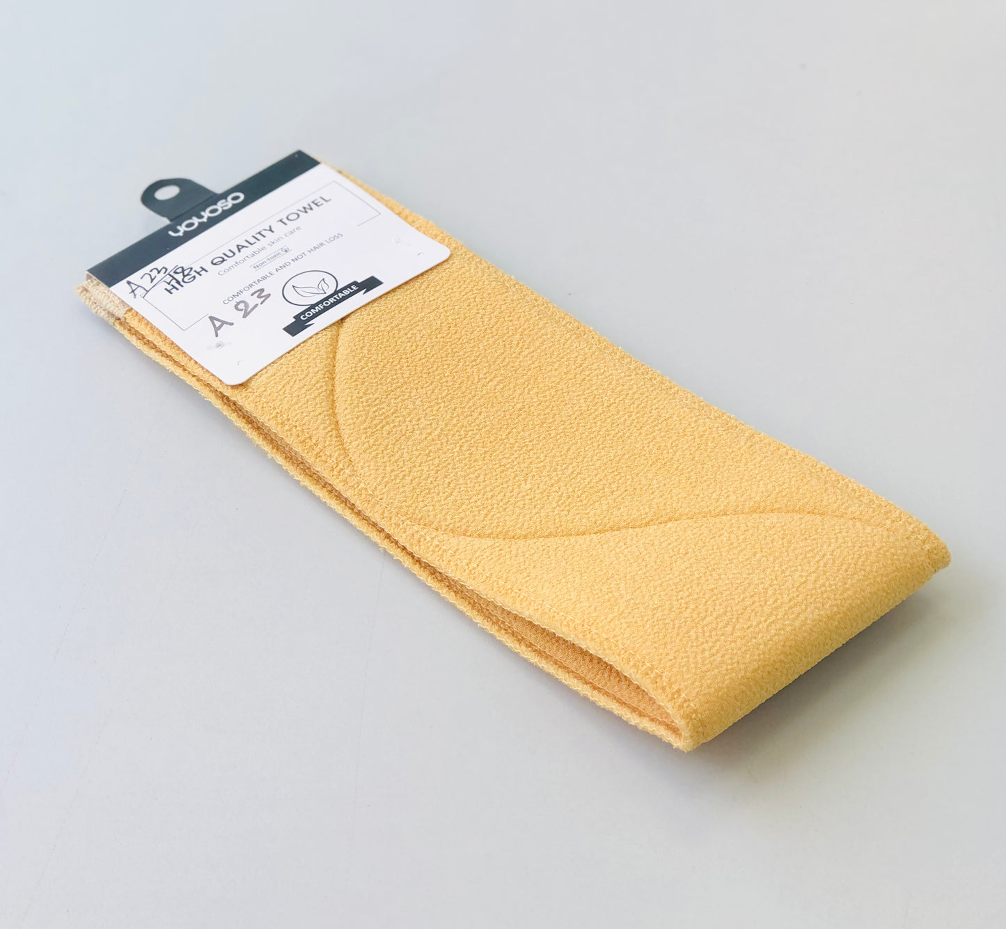 Light colored bath loofah