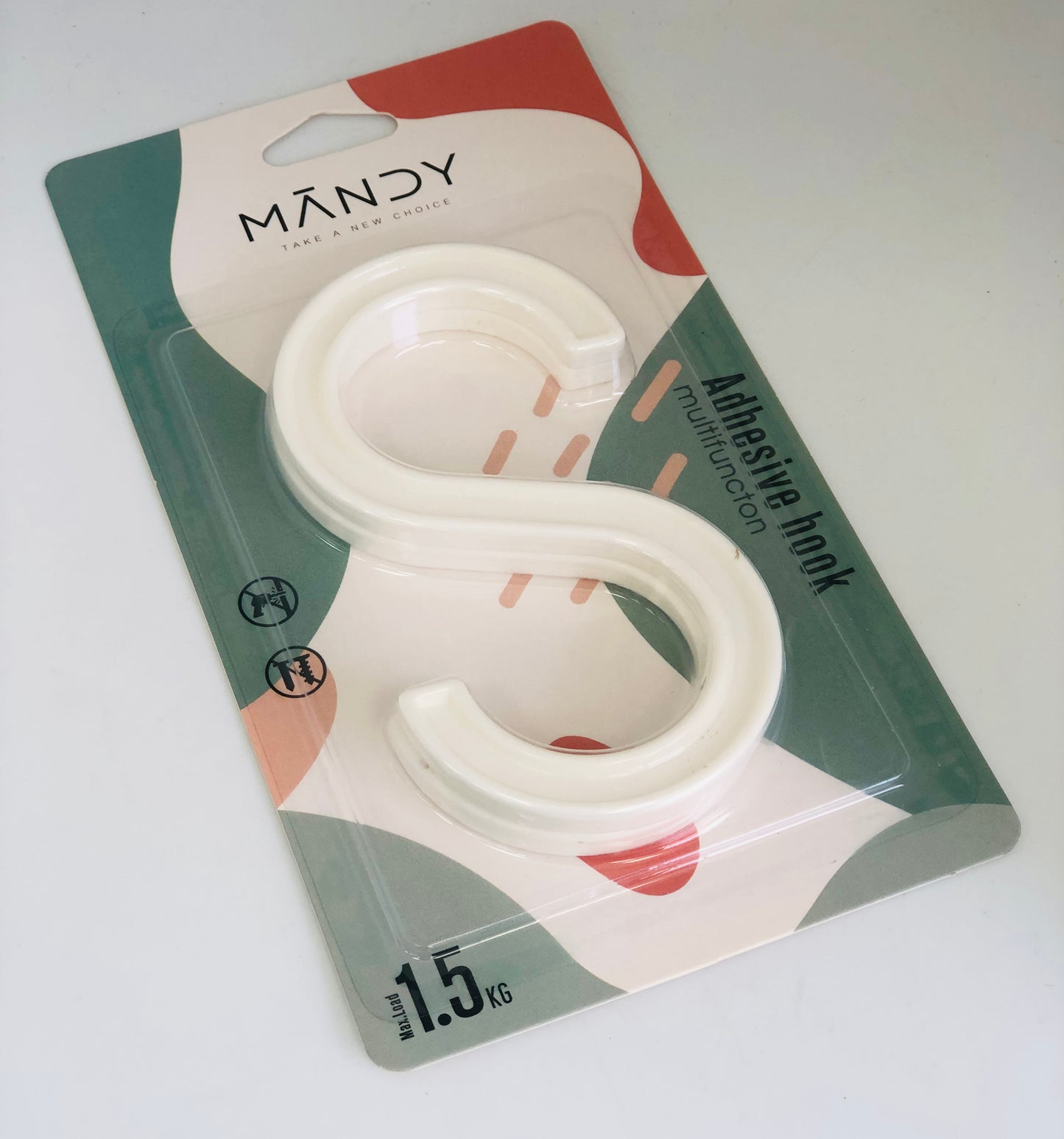 2 large adhesive ties