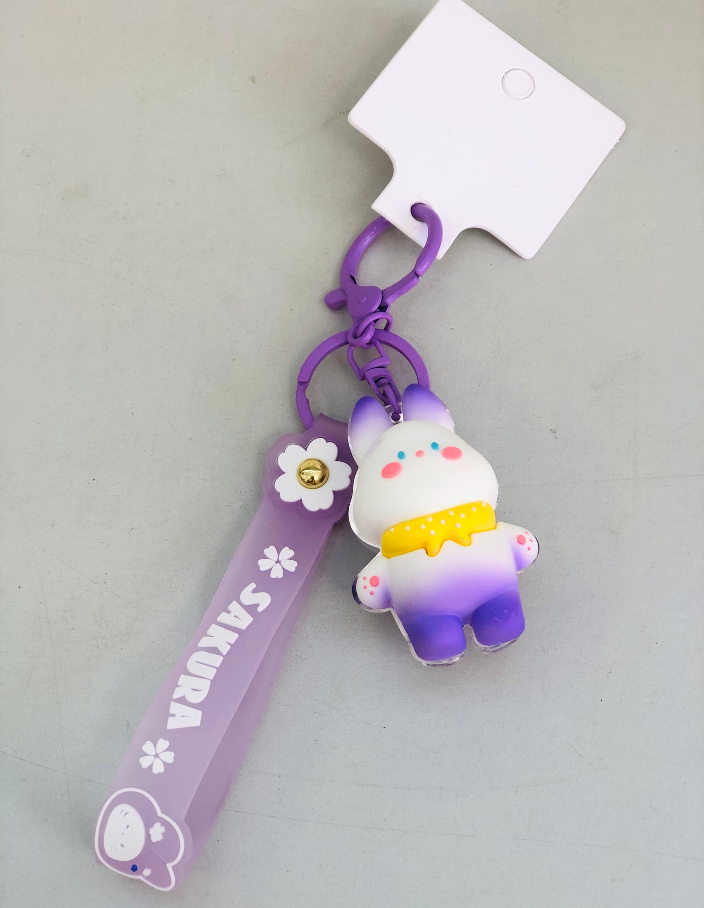 Rabbit Medal with Heart Shapes