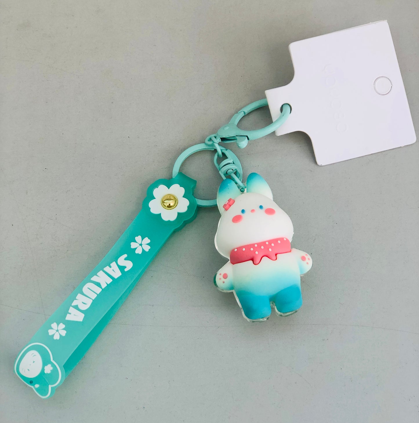 Rabbit Medal with Heart Shapes