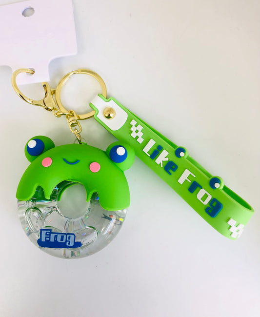 Water Frog Circle Medal