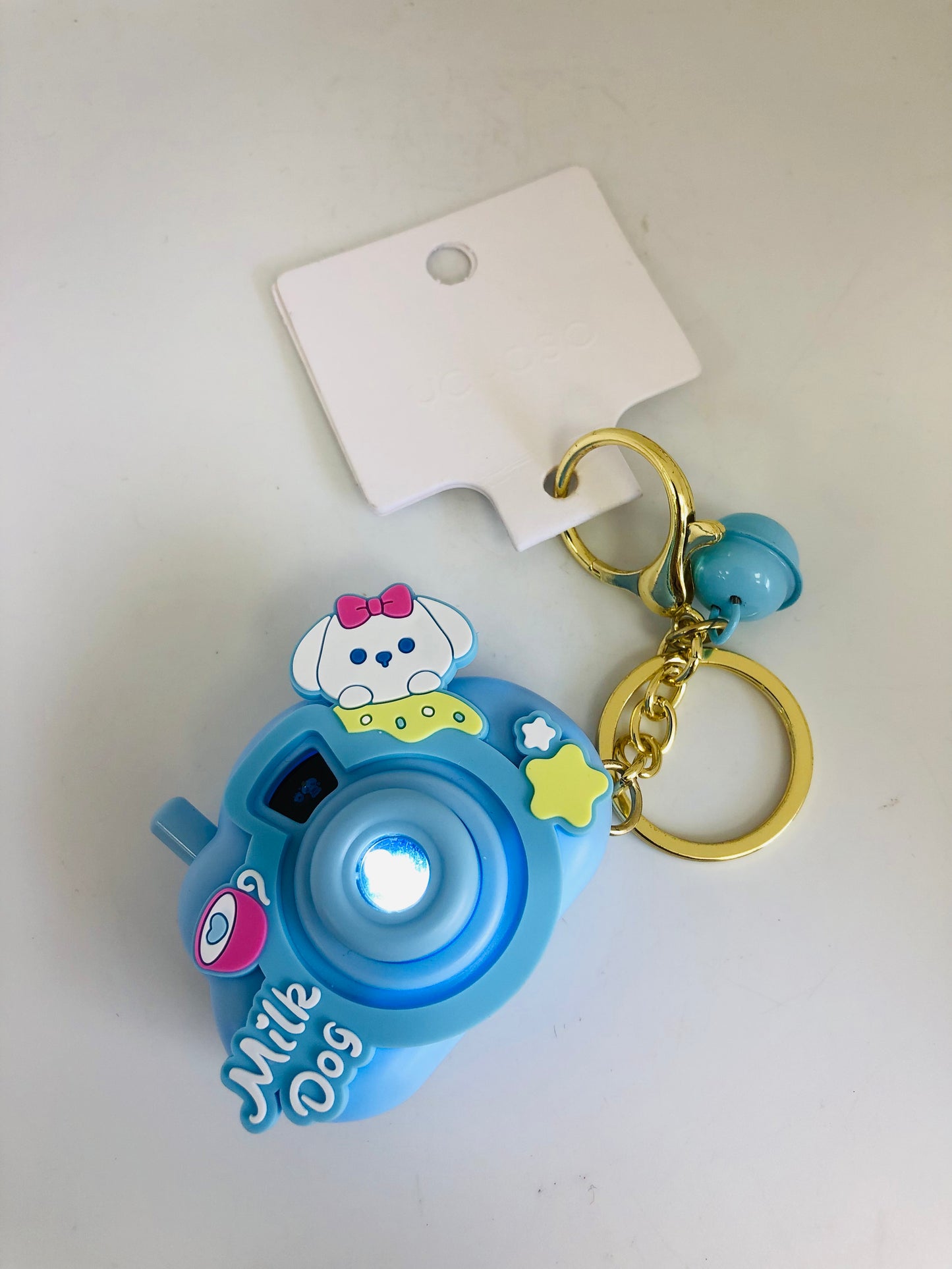 Camera medallion with photos and lighting