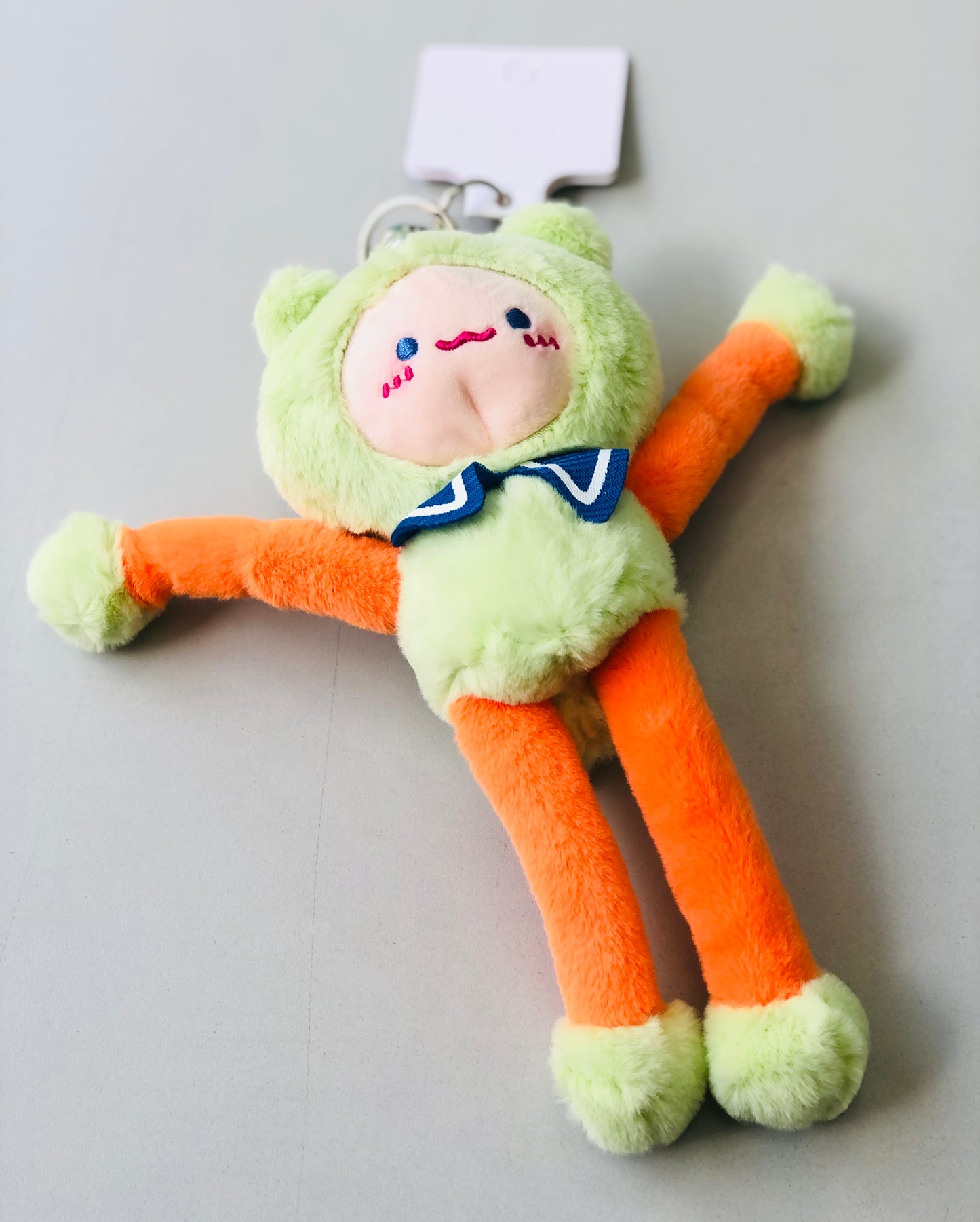 Soft bear medallion with moving limbs