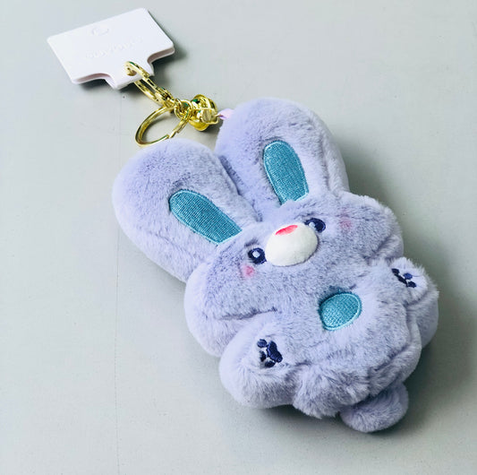 Soft Rabbit Medallion with Bell