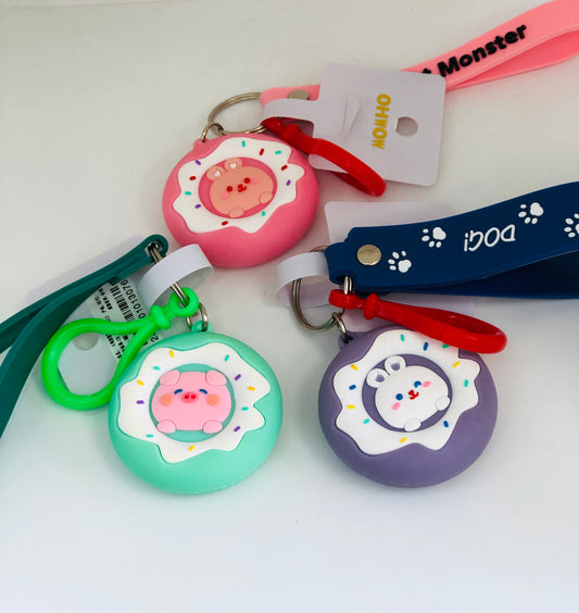Colorful Donut Shape Medallion
