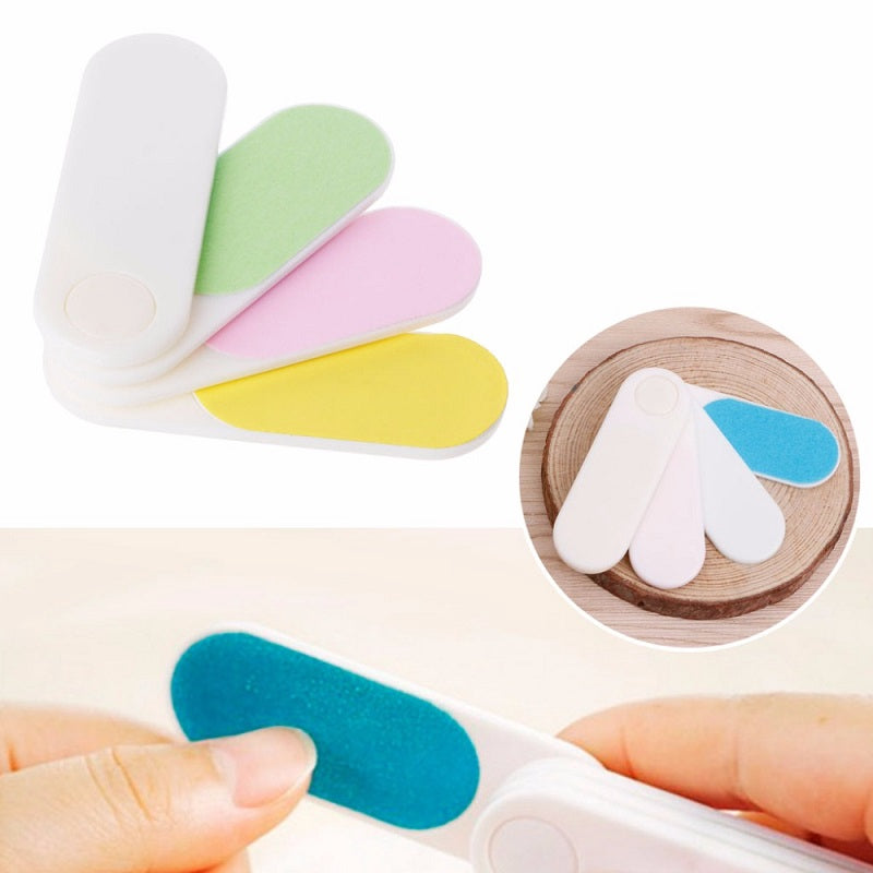 Nail file, small size, 4 pieces