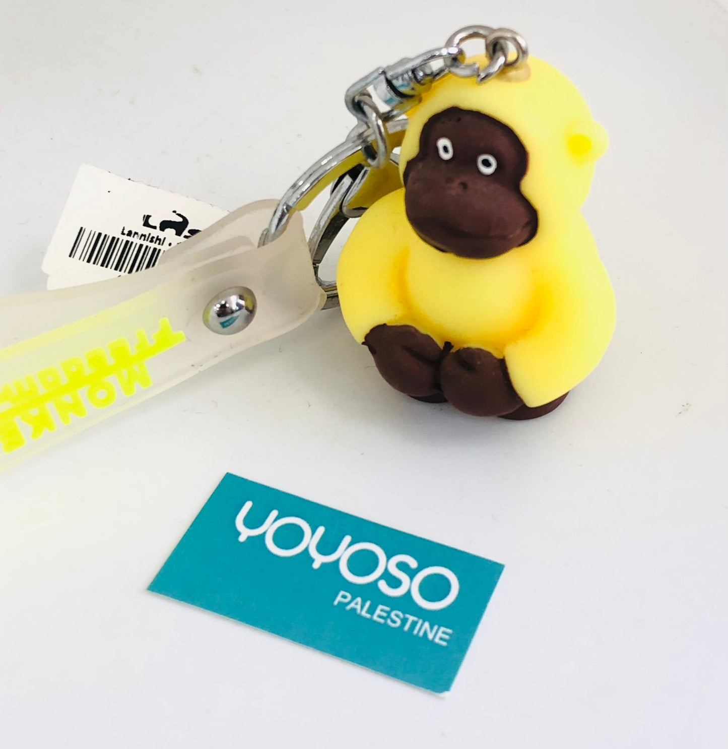 Multi-colored monkey medal