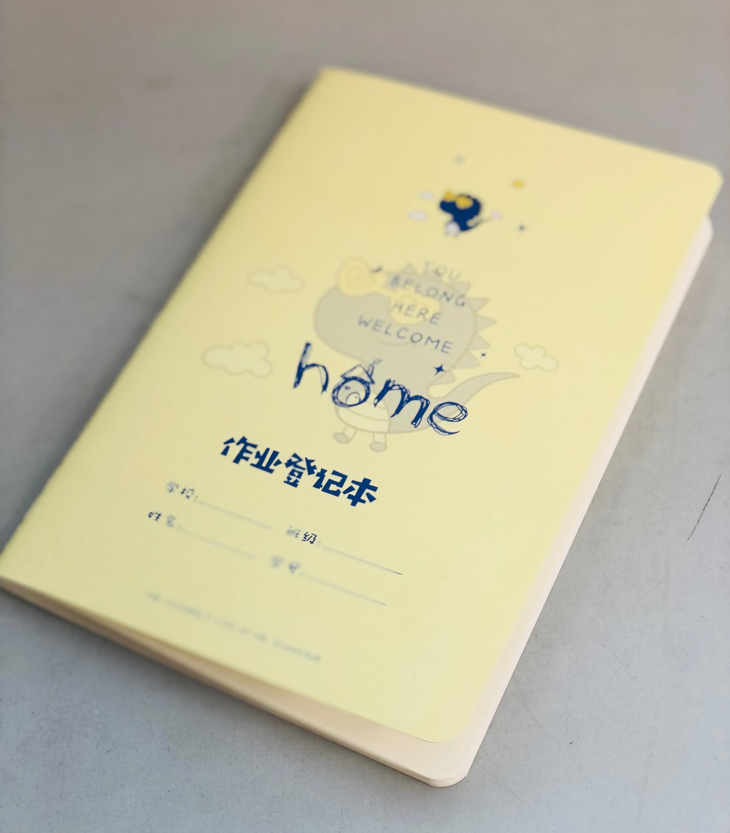 A4 large size notebook