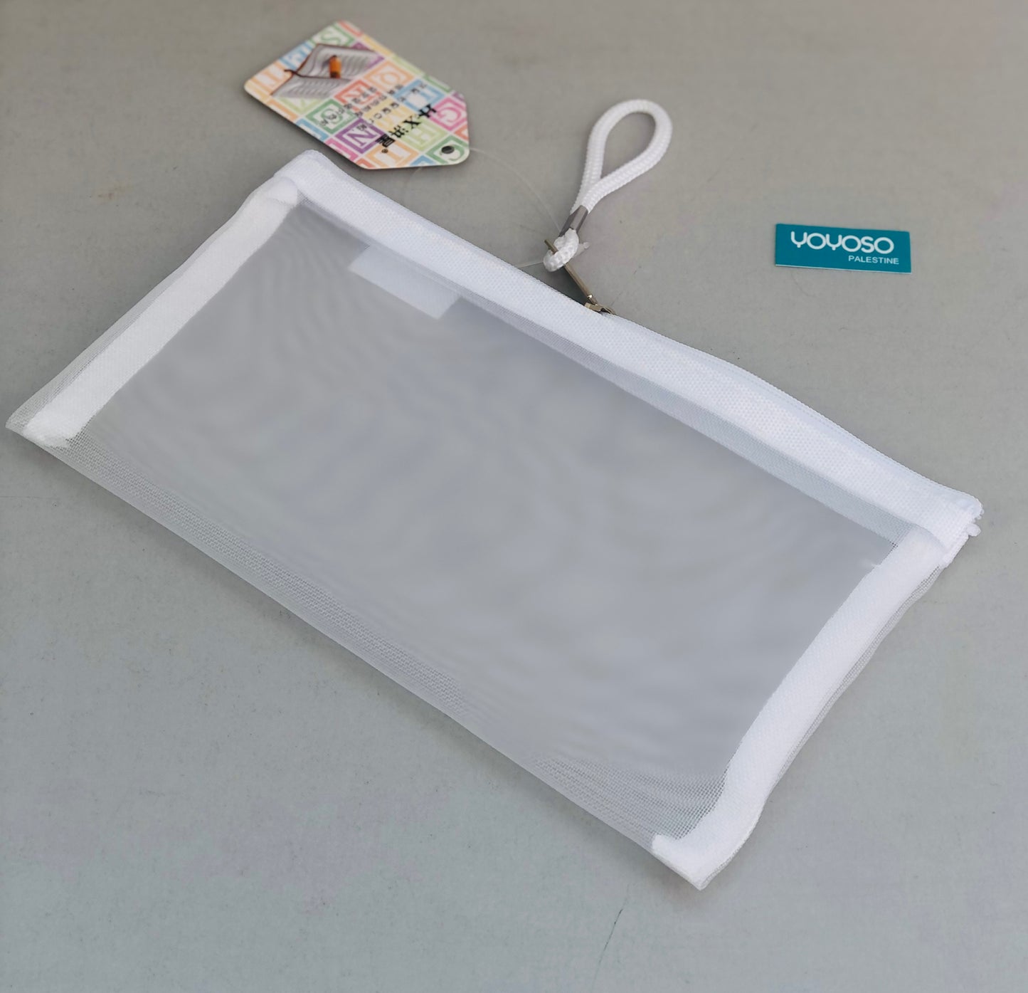 Transparent colored articles