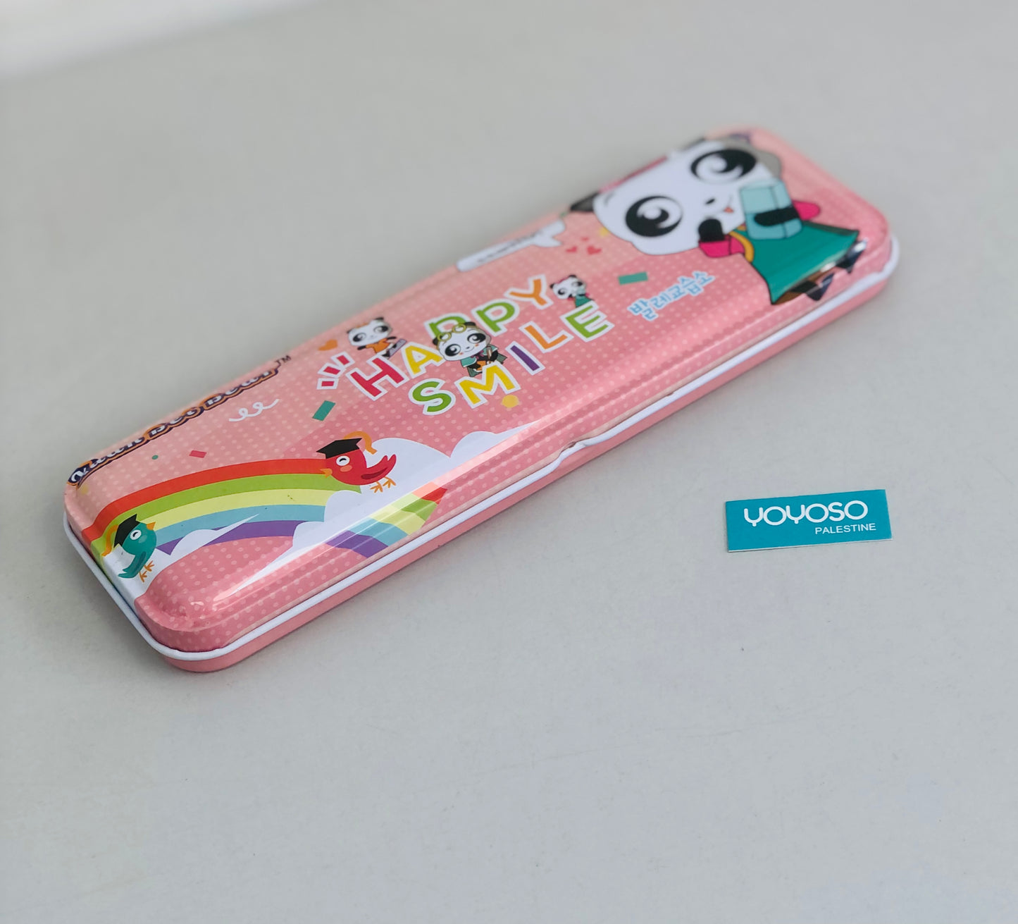 Panda iron pencil case