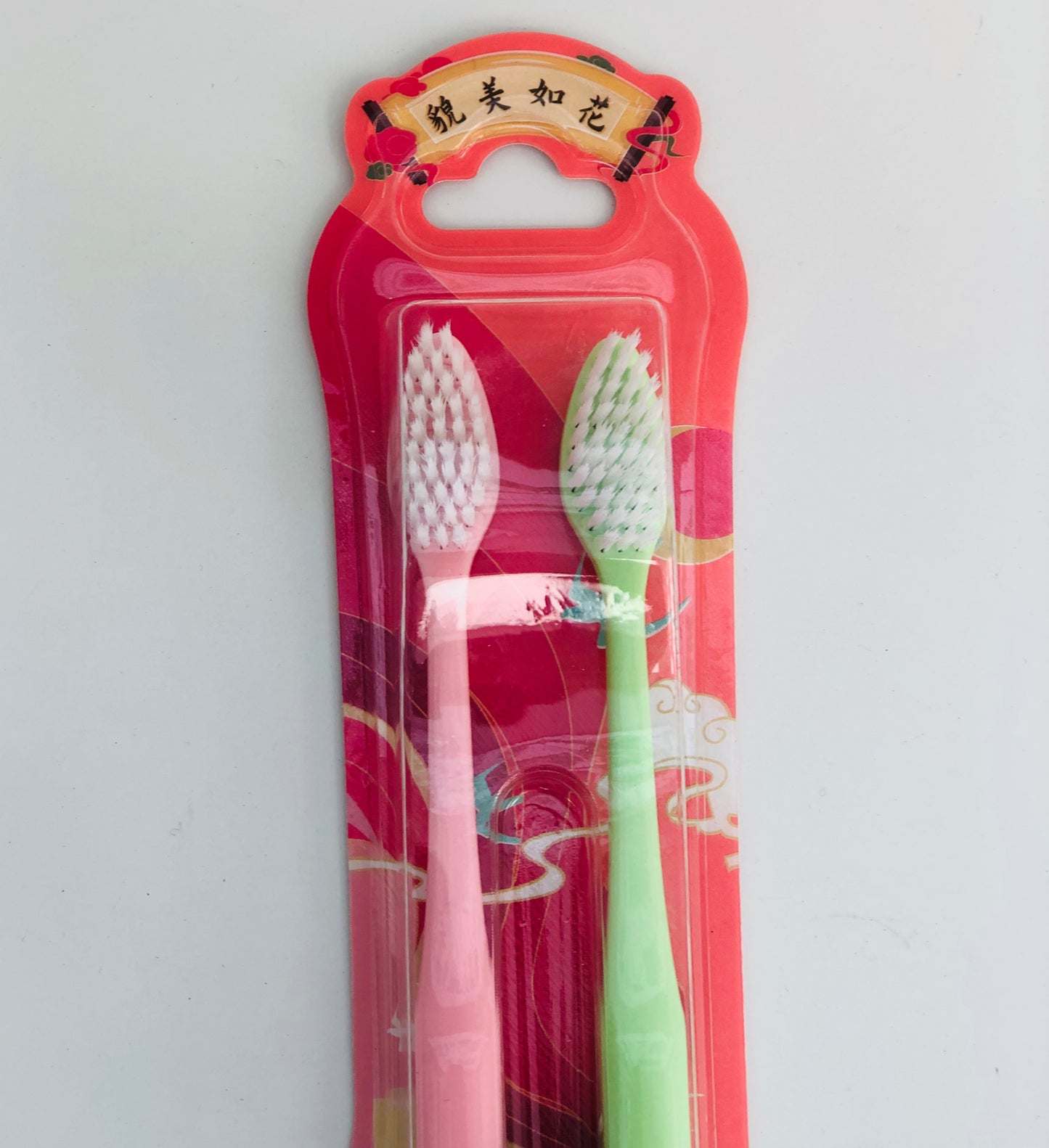 مجموعة فراشي اسنان عدد 2 منحنية الرأس