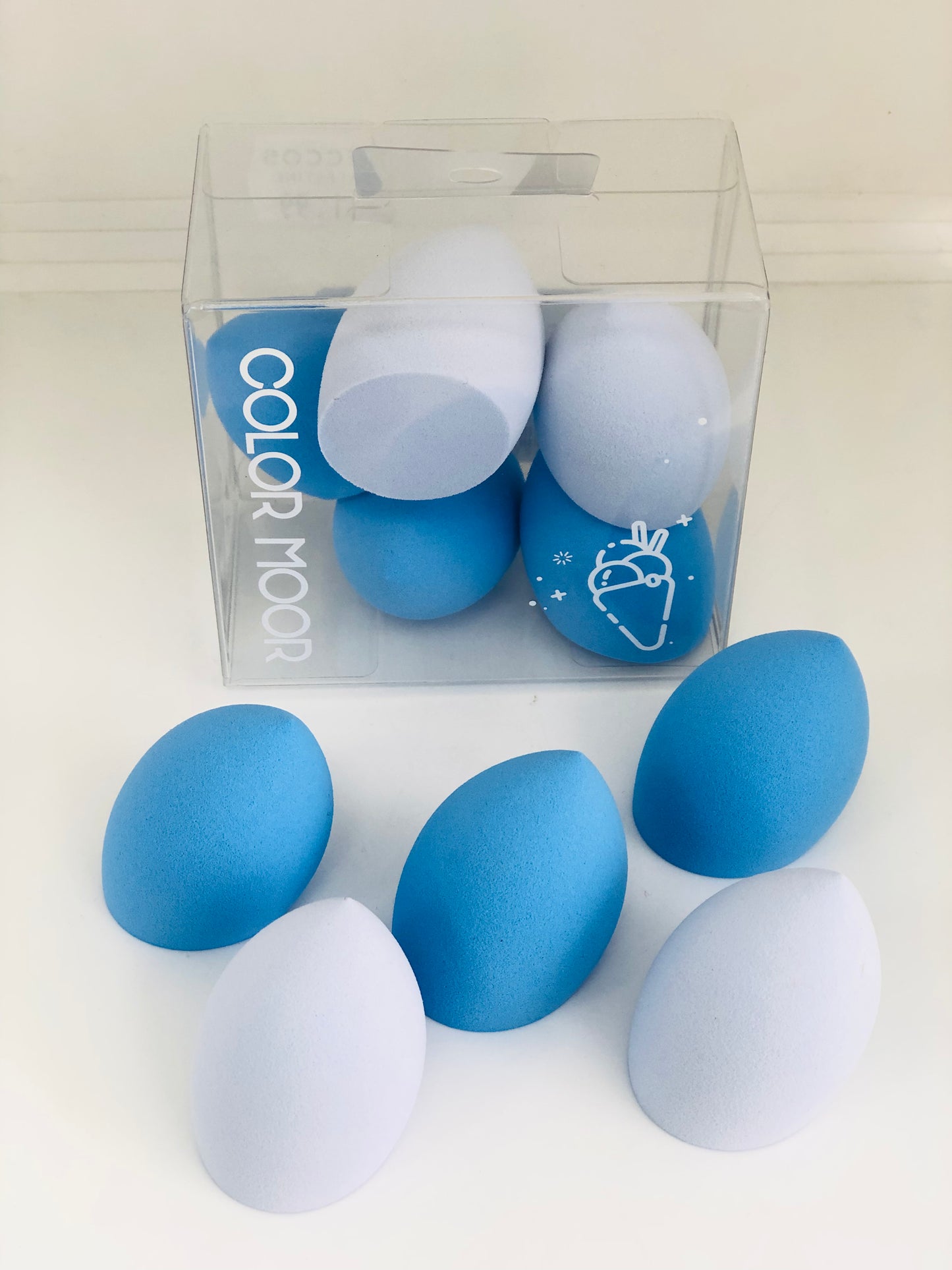 Soft and flexible makeup sponge, 5 small size