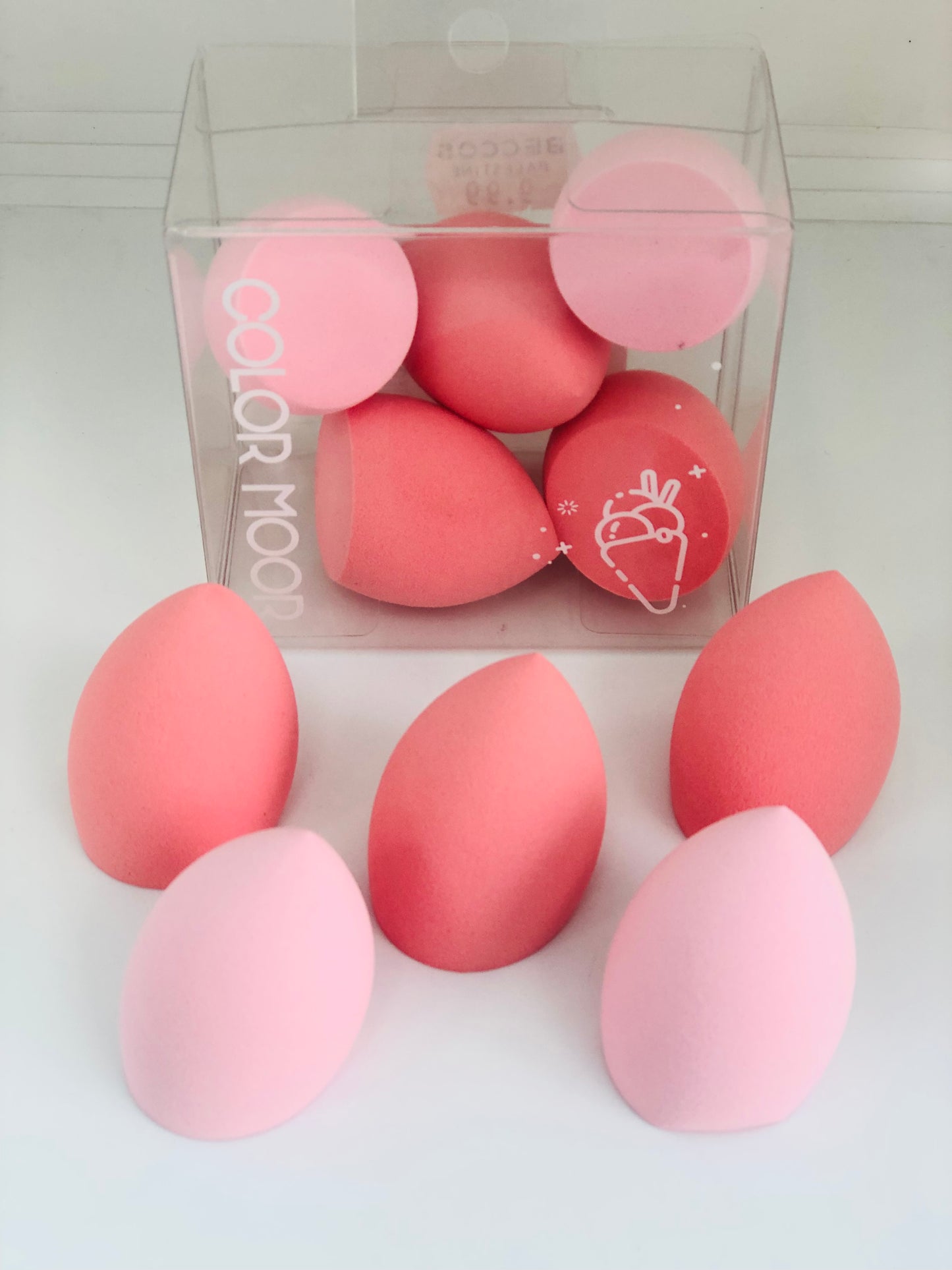 Soft and flexible makeup sponge, 5 small size