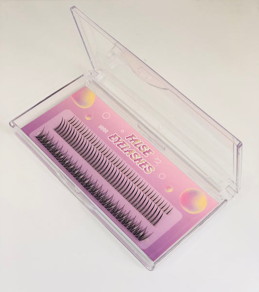 Individual eyelashes package - eyelash extensions