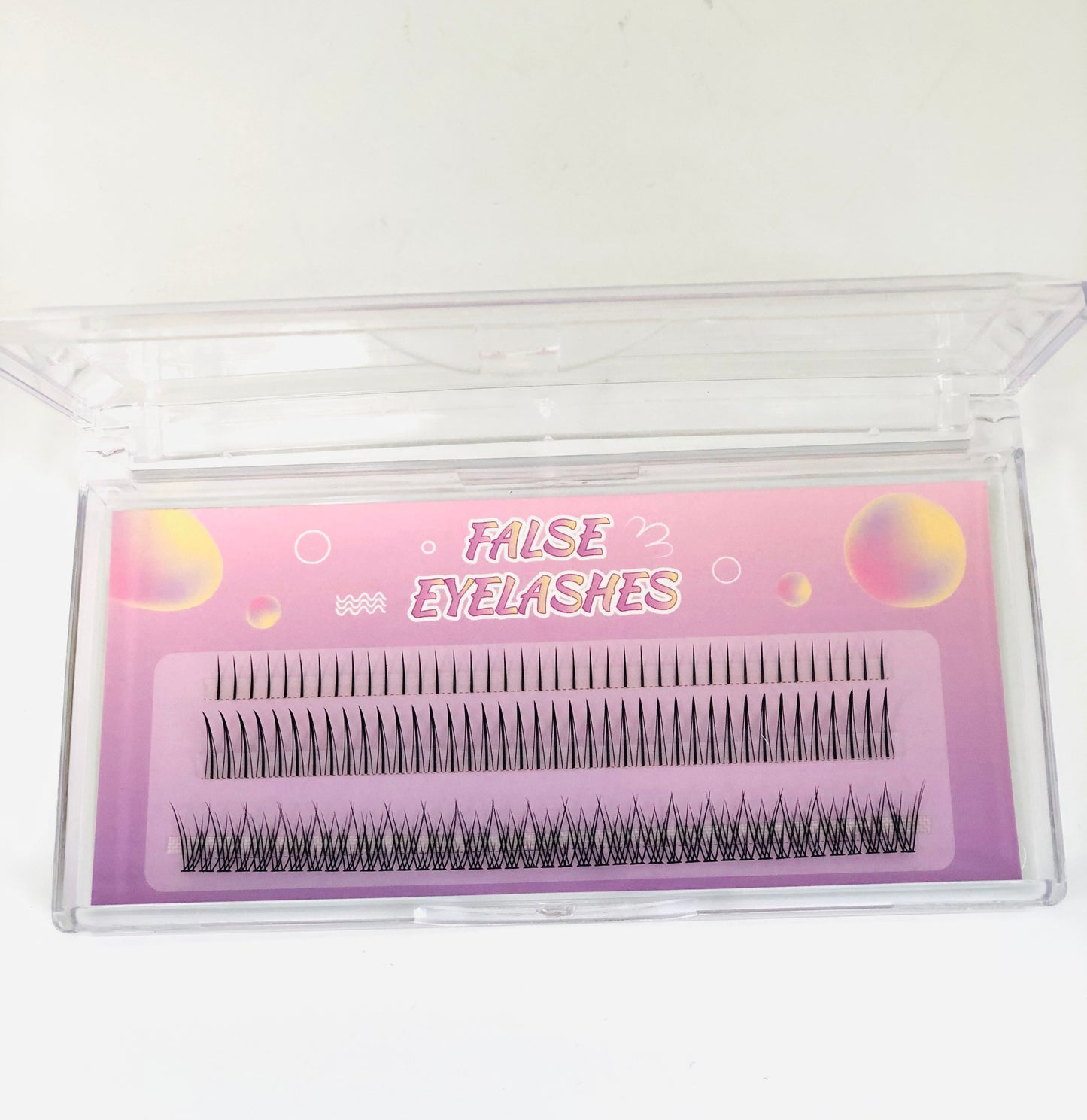 Individual eyelashes package - eyelash extensions