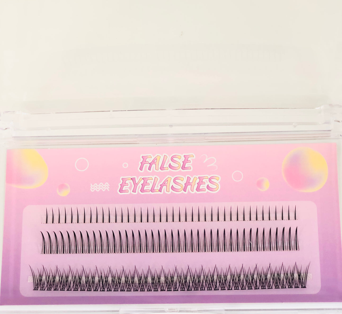 Individual eyelashes package - eyelash extensions