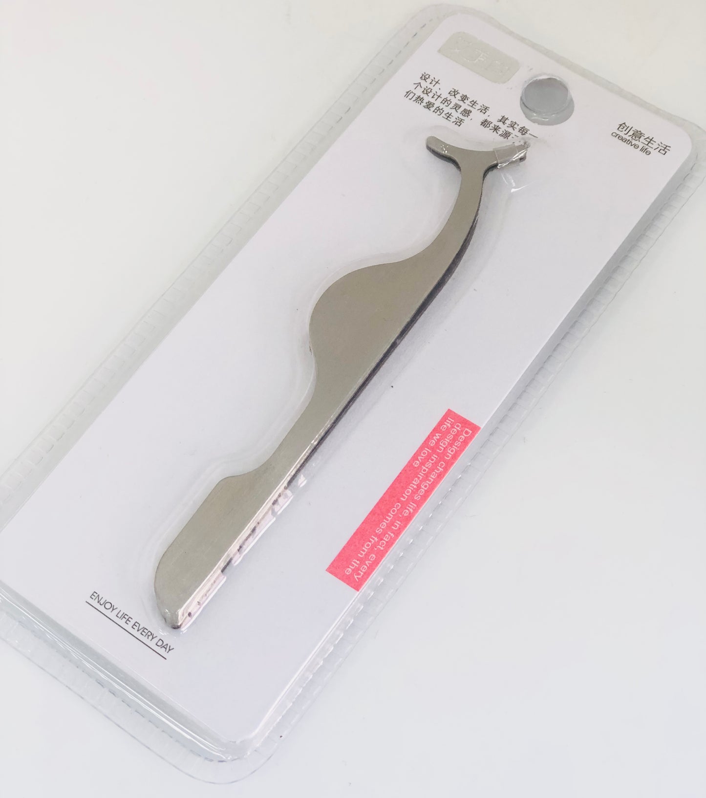 Eyelash extension tweezers