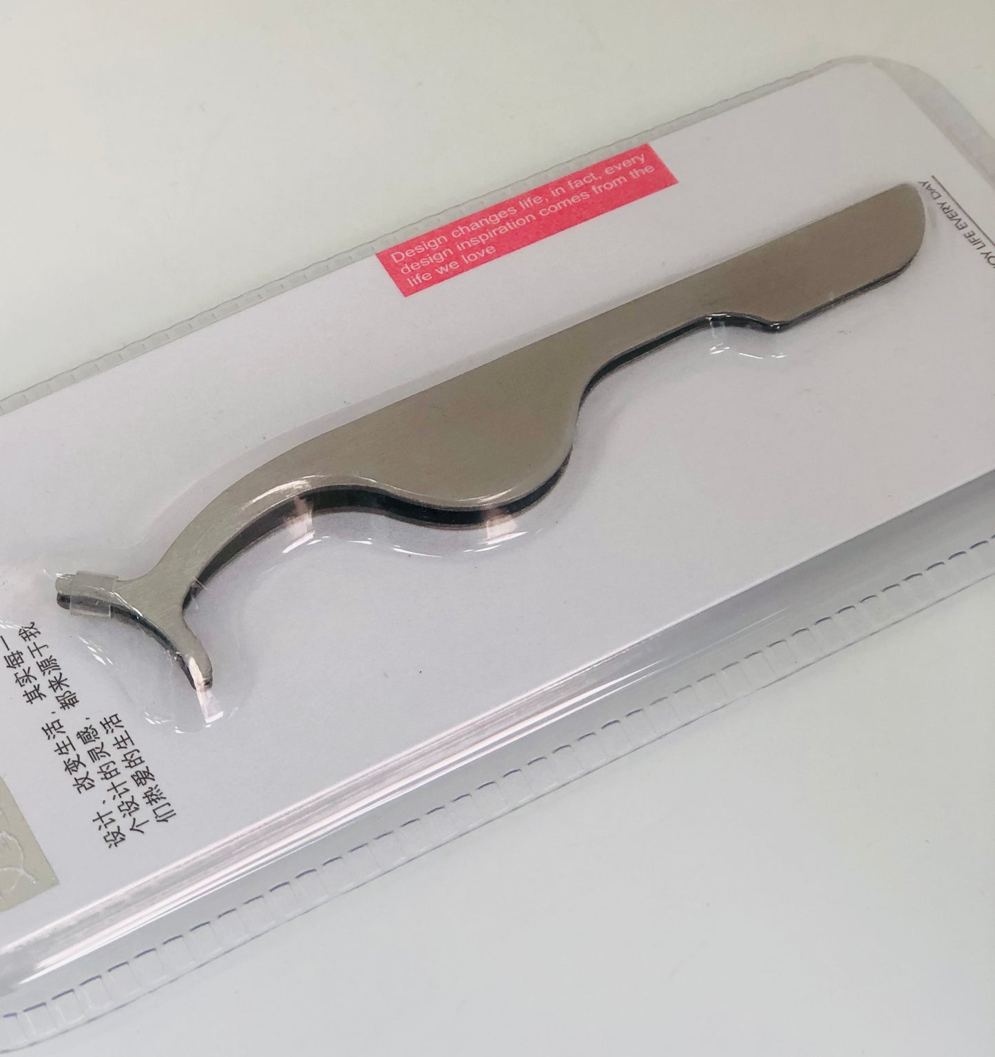 Eyelash extension tweezers