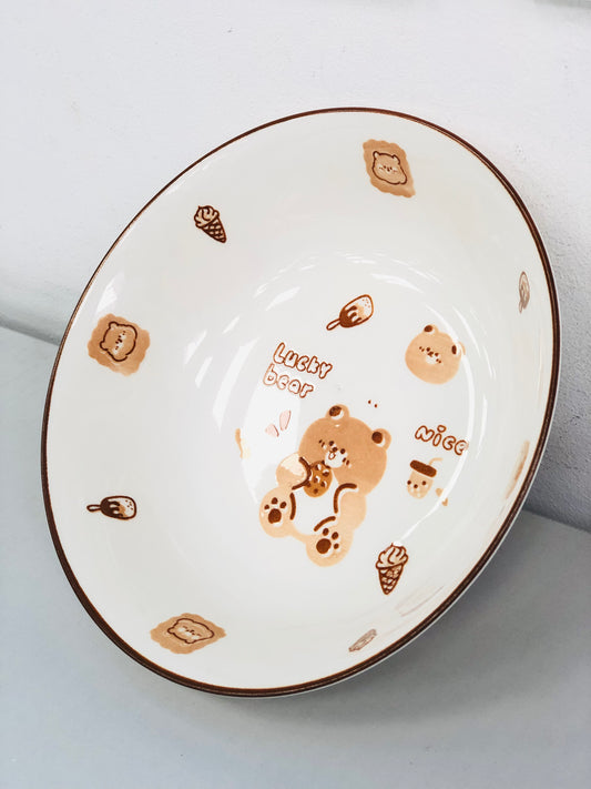 Ceramic Dish, Rabbit, 7 inches