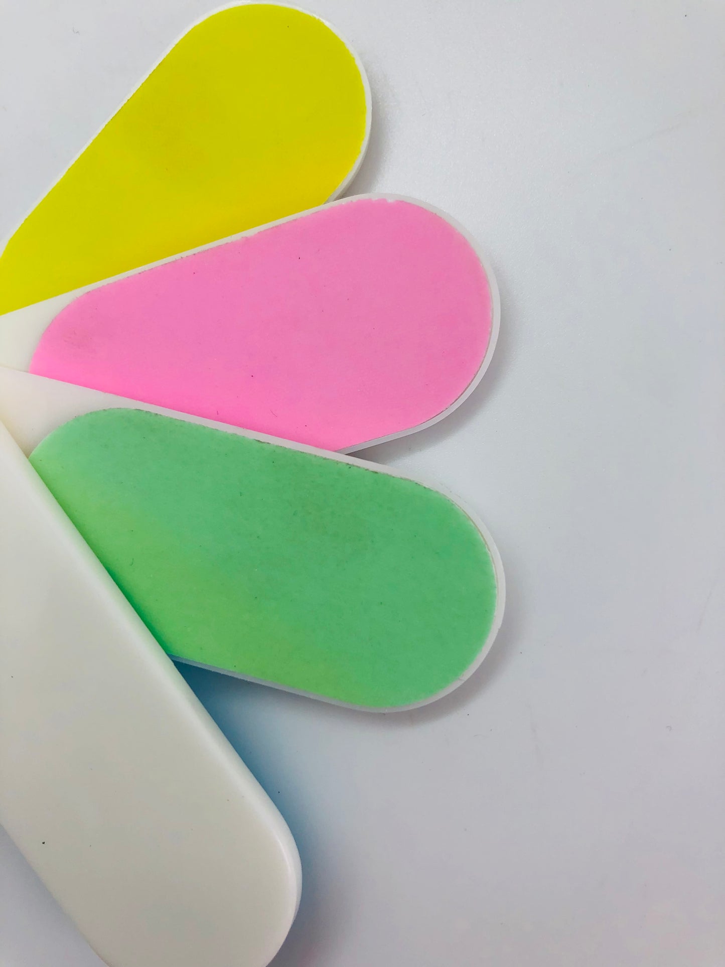 Nail file, small size, 4 pieces