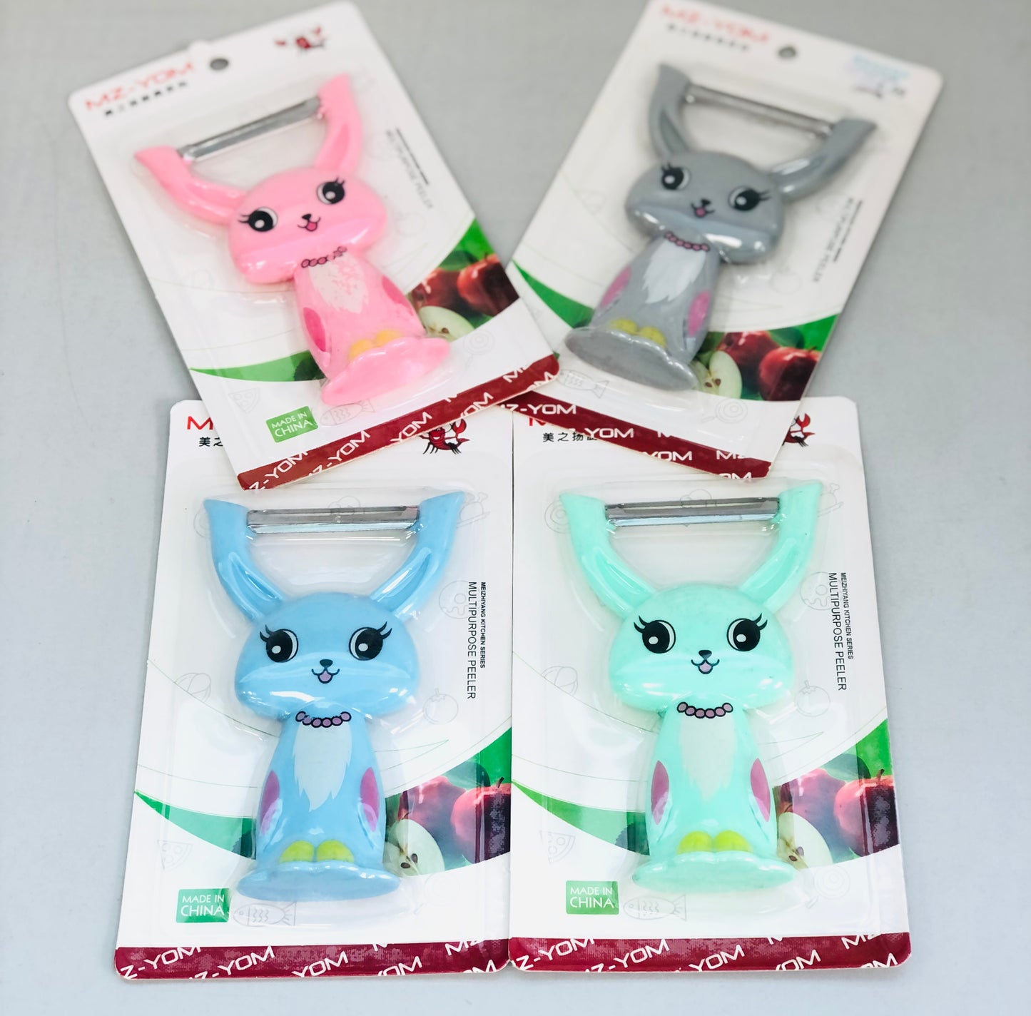 Rabbit-shaped food peeler