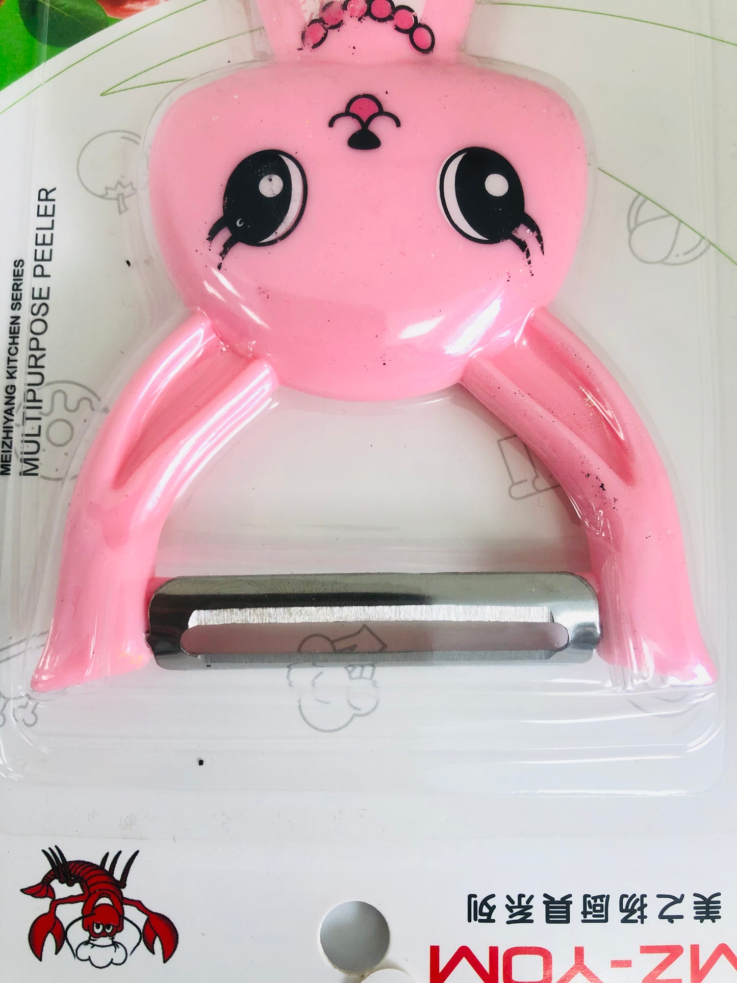 Rabbit-shaped food peeler