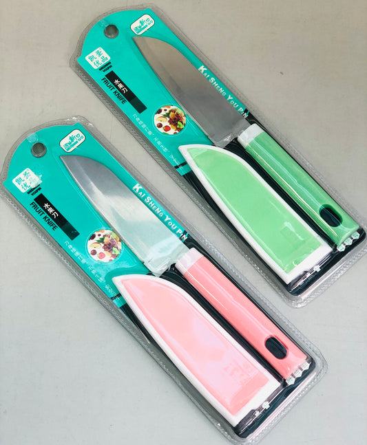 Large knife with cover