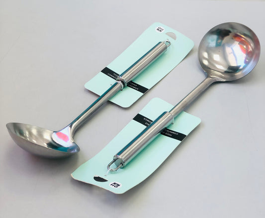 Stainless soup ladle