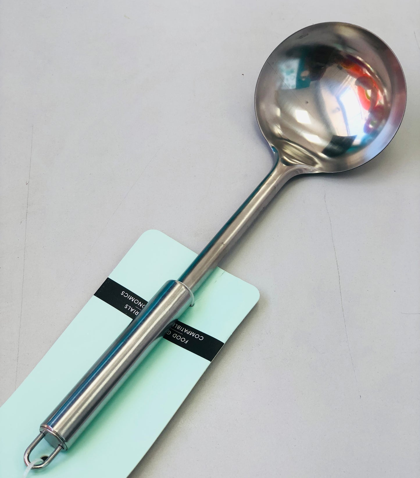 Stainless soup ladle