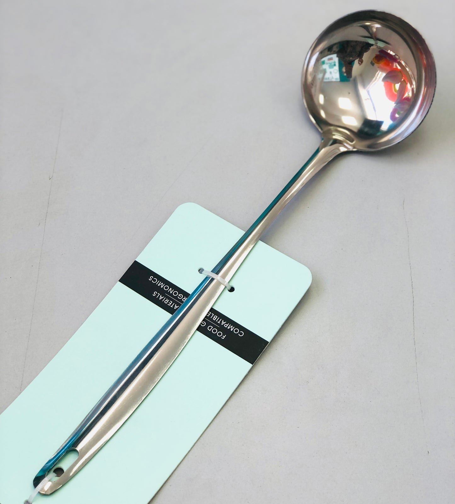 Stainless long handle ladle