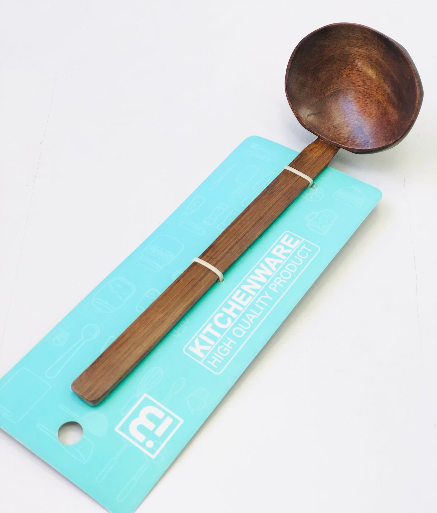 Wooden ladle and strainer