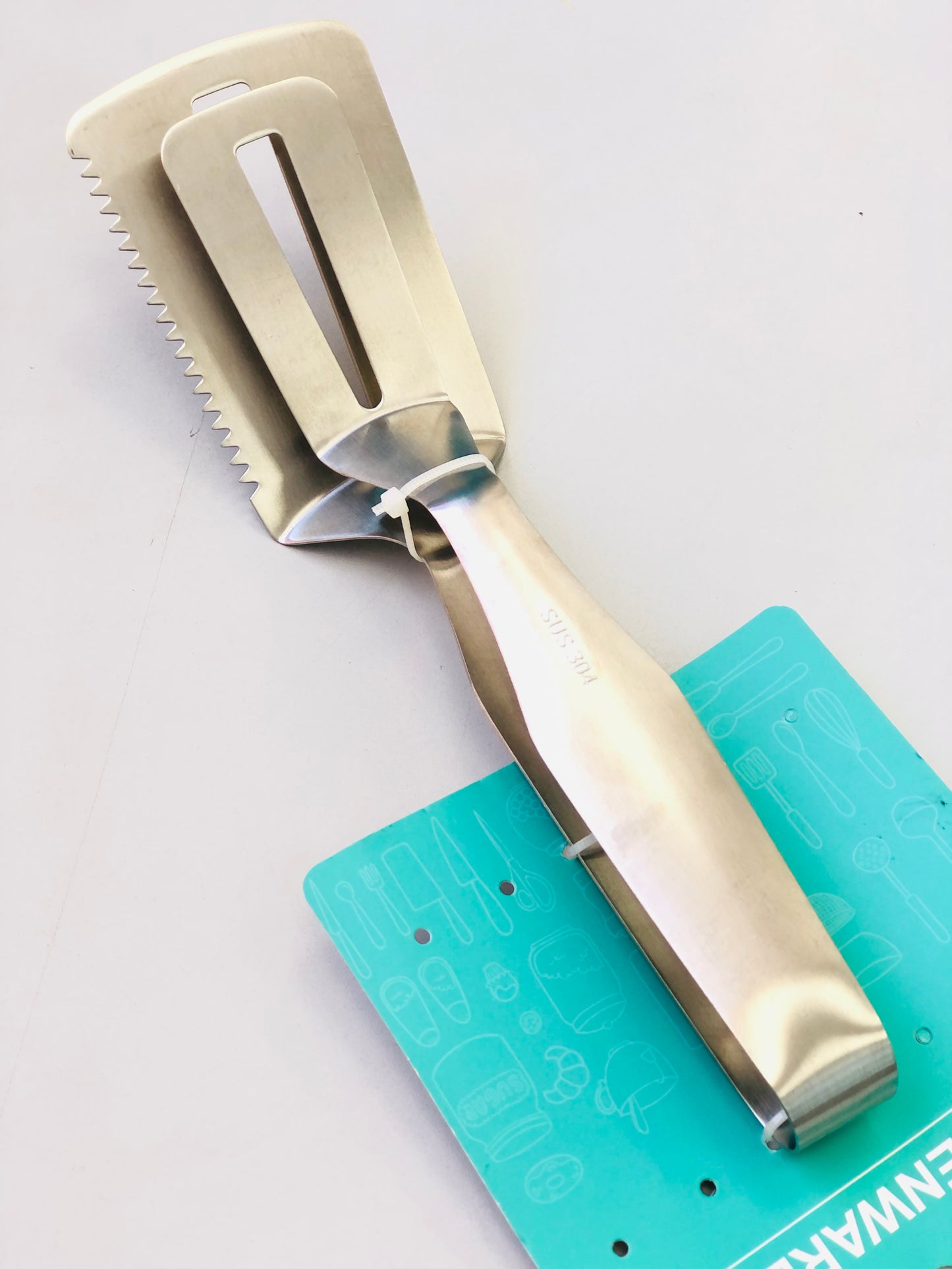 Stainless food tongs
