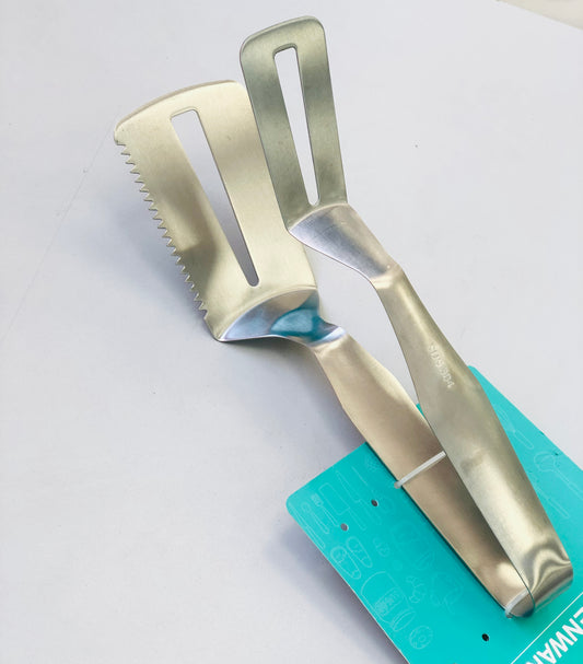 Stainless food tongs