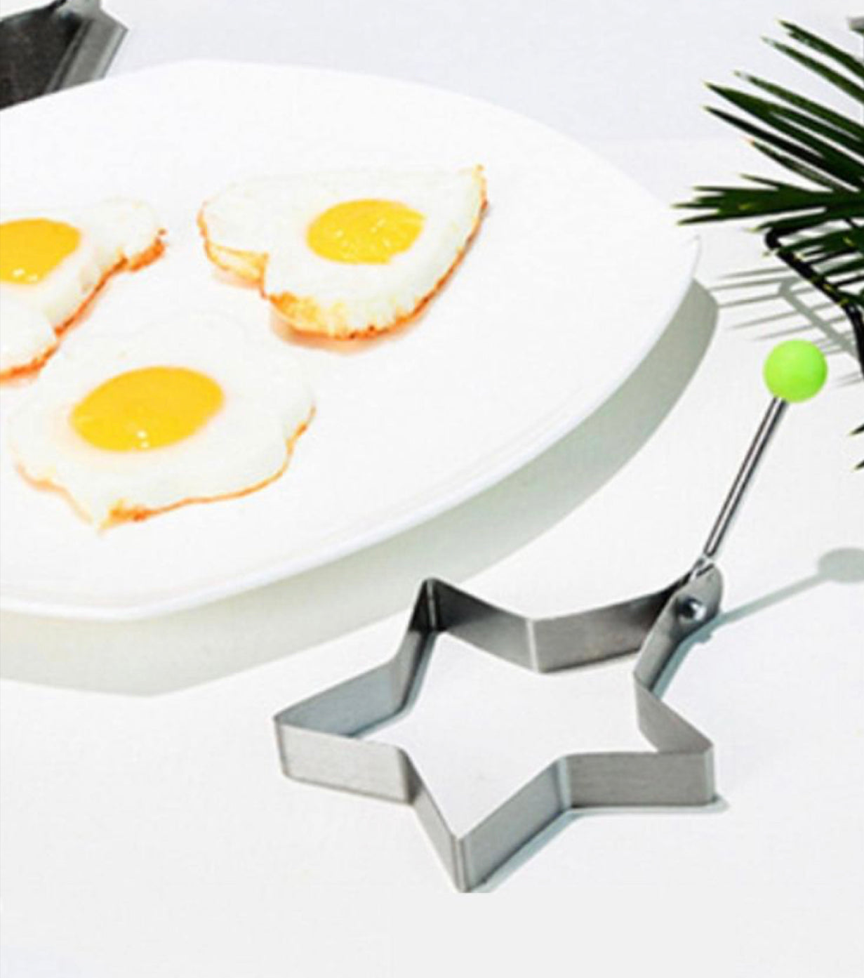 Stainless steel egg frying molds
