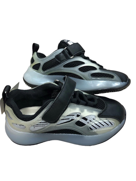 Black and adhesive children's shoes