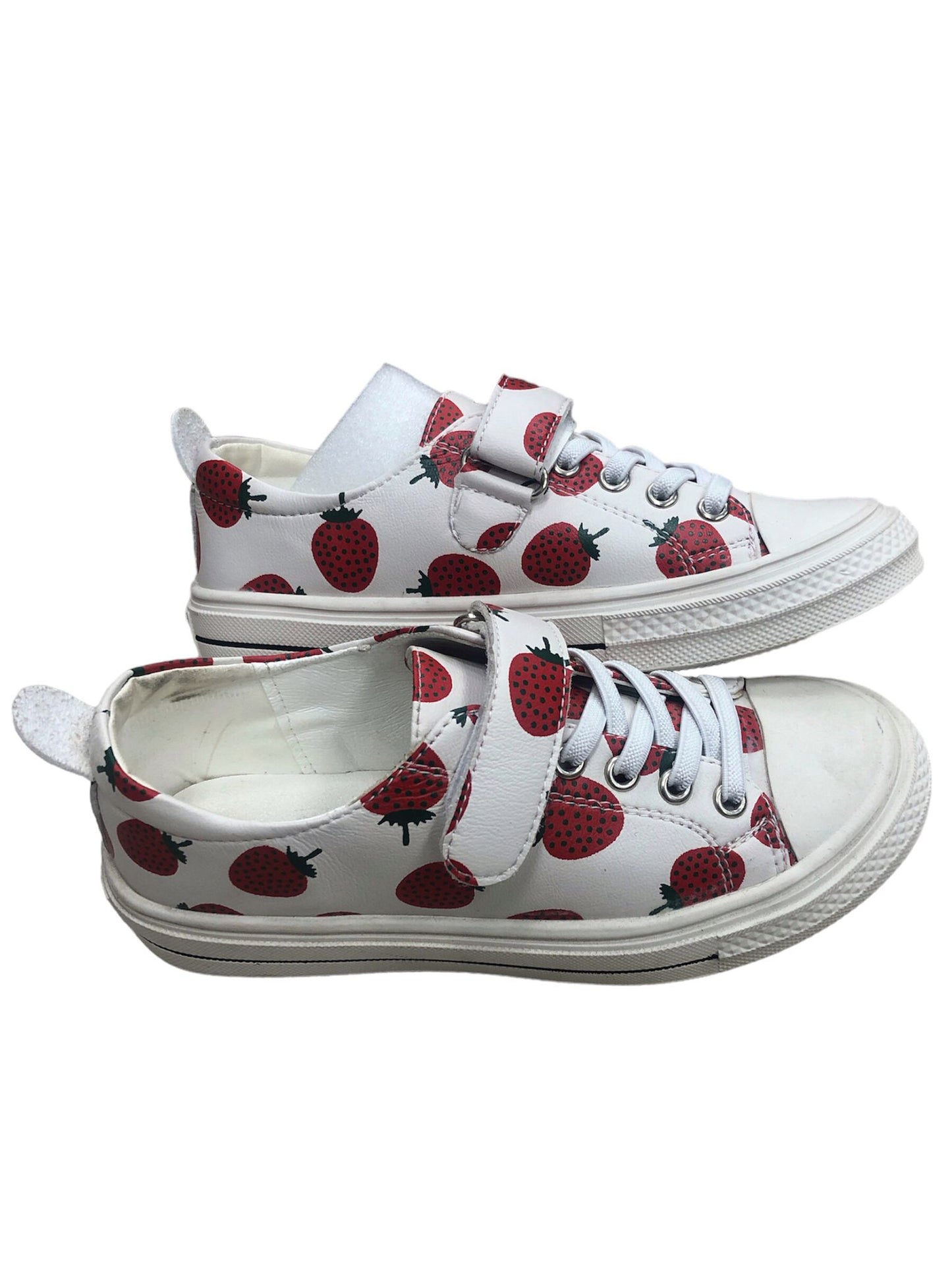 Strawberry white shoes