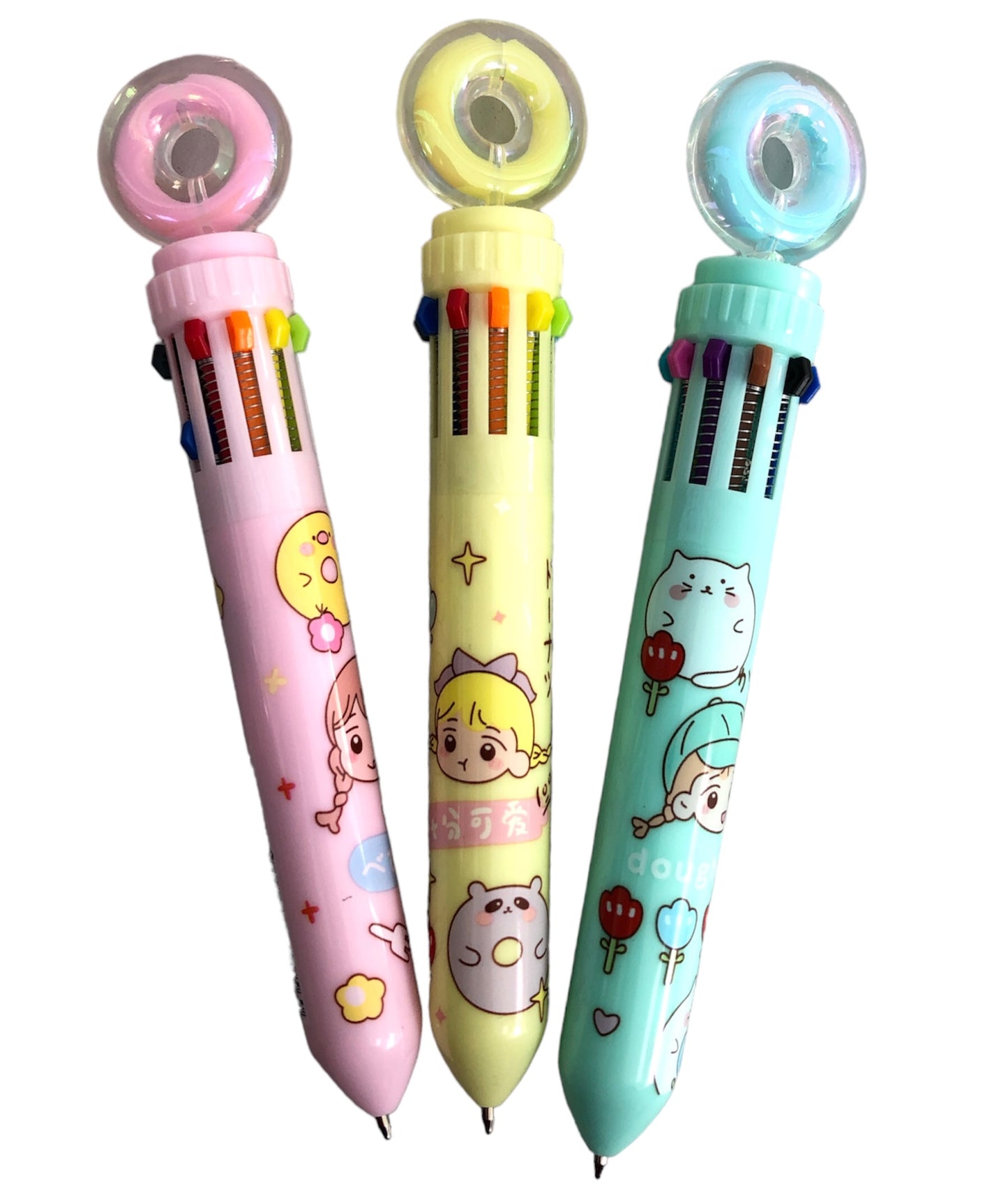 Pink donut fountain pen