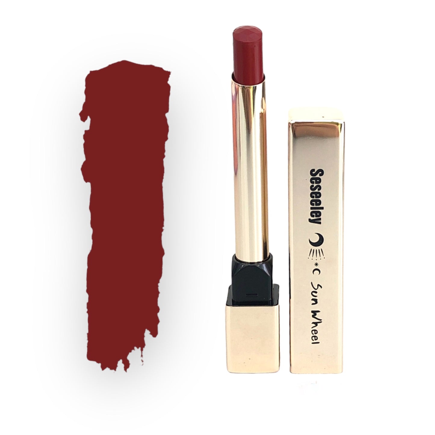 Two shades of creamy blush