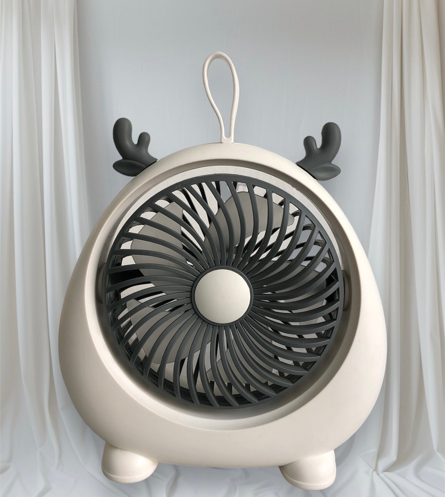 Deer antler USB fan