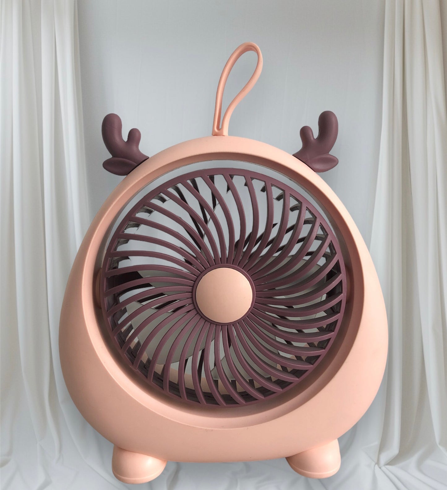 Deer antler USB fan