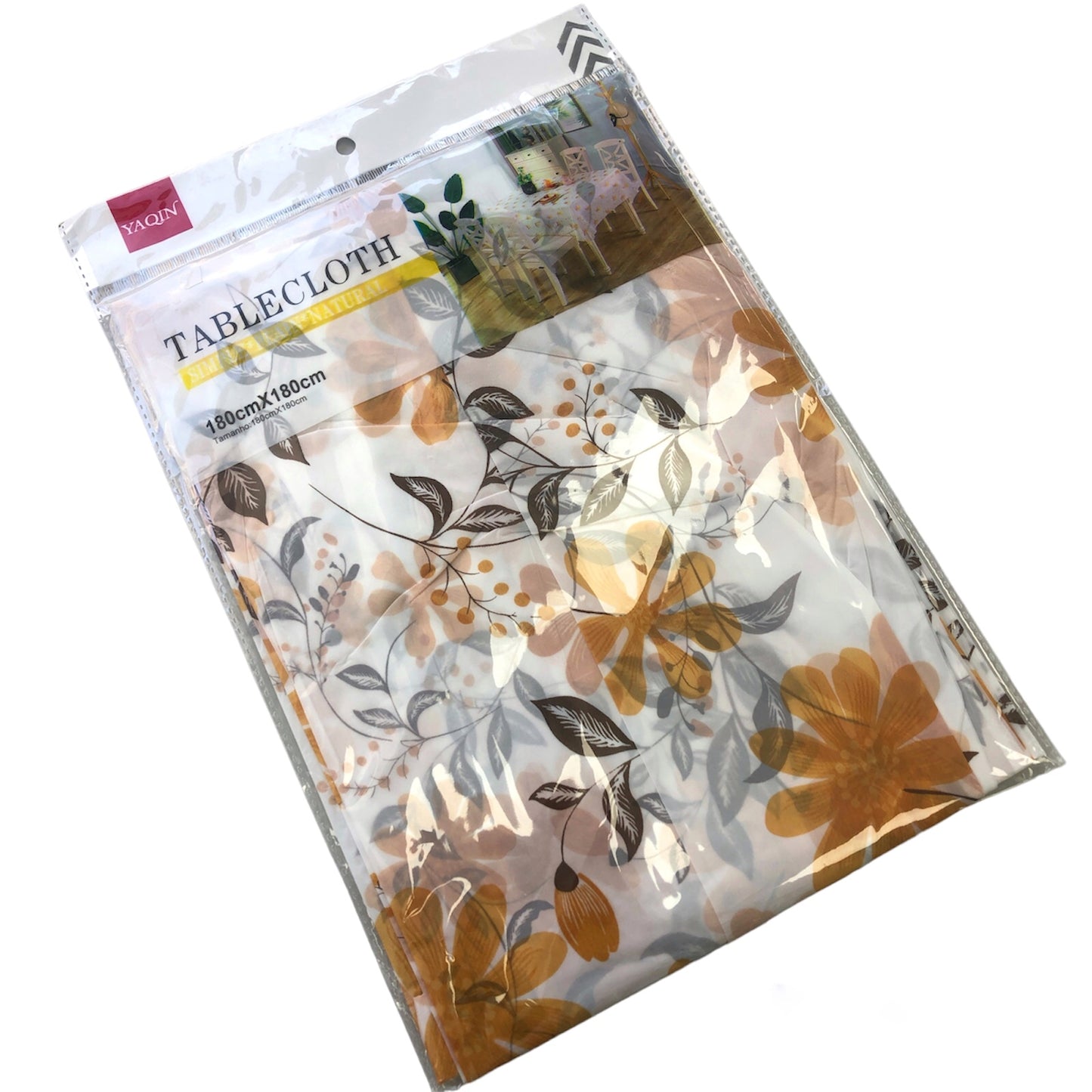 Light nylon tablecloth, 180*180 cm