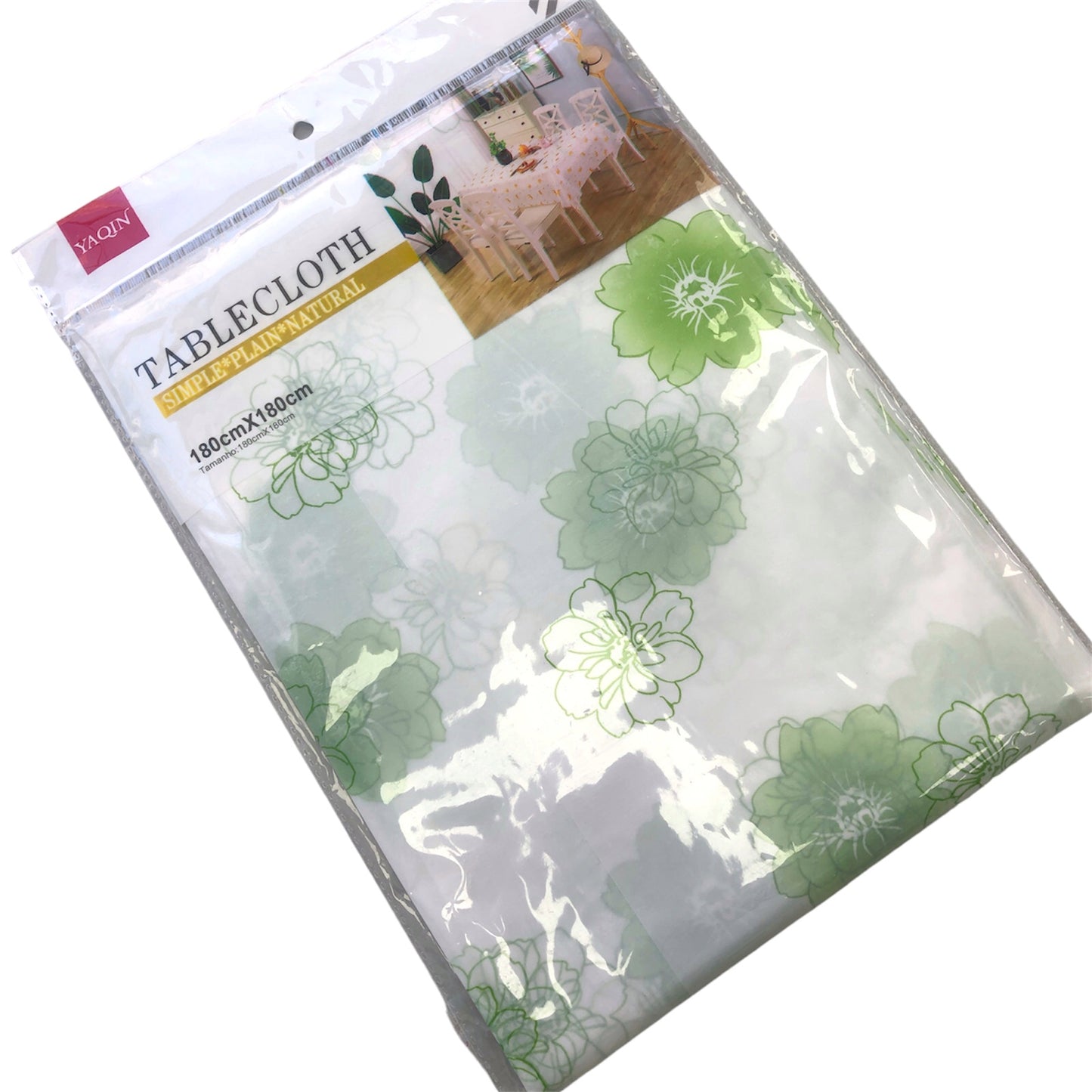 Light nylon tablecloth, 180*180 cm