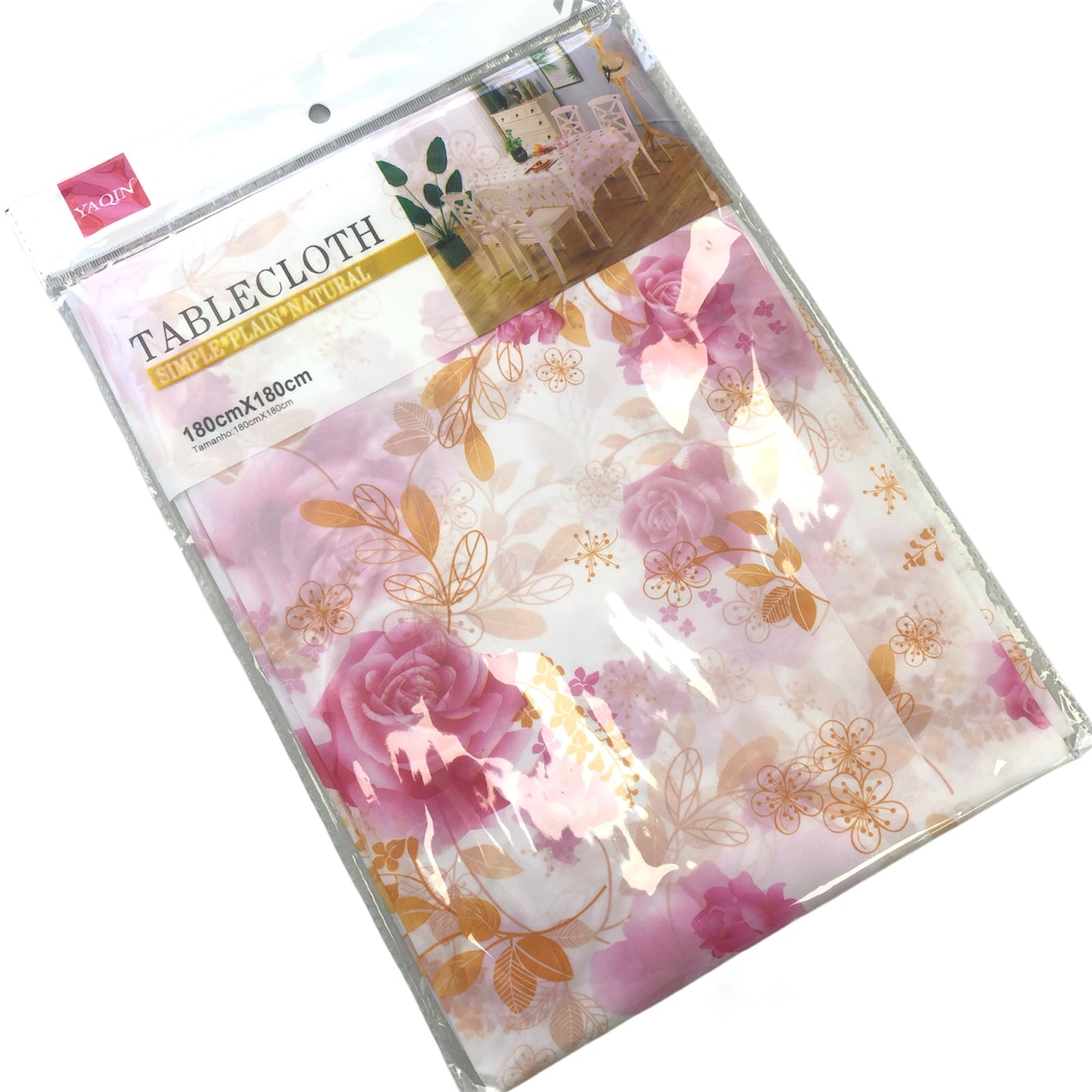 Light nylon tablecloth, 180*180 cm