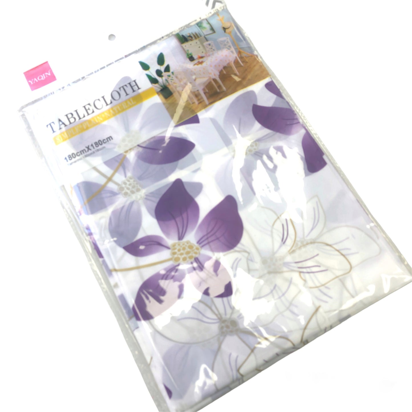 Light nylon tablecloth, 180*180 cm