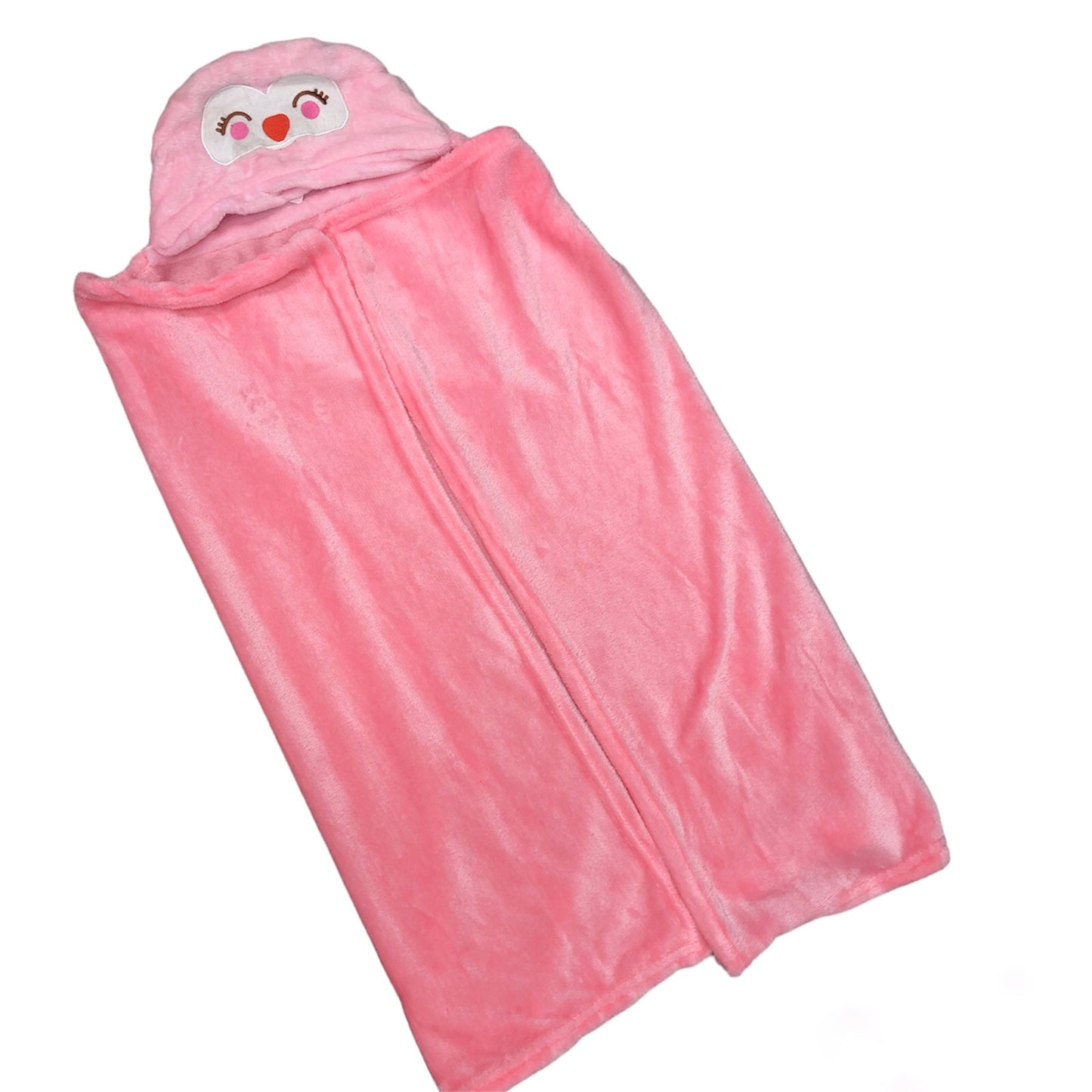 Highly absorbent baby towel with hat shapes