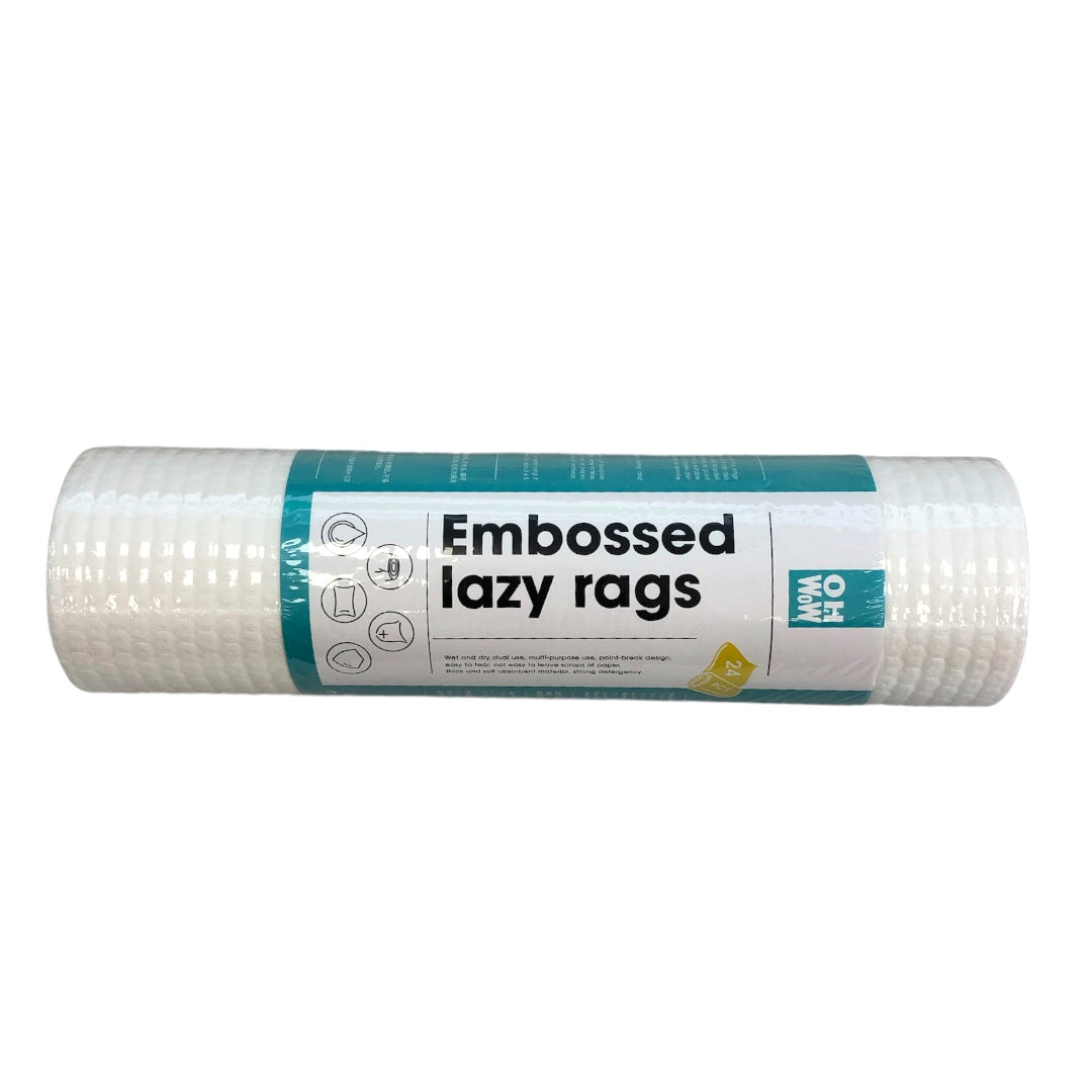 24 washable cleaning cloths